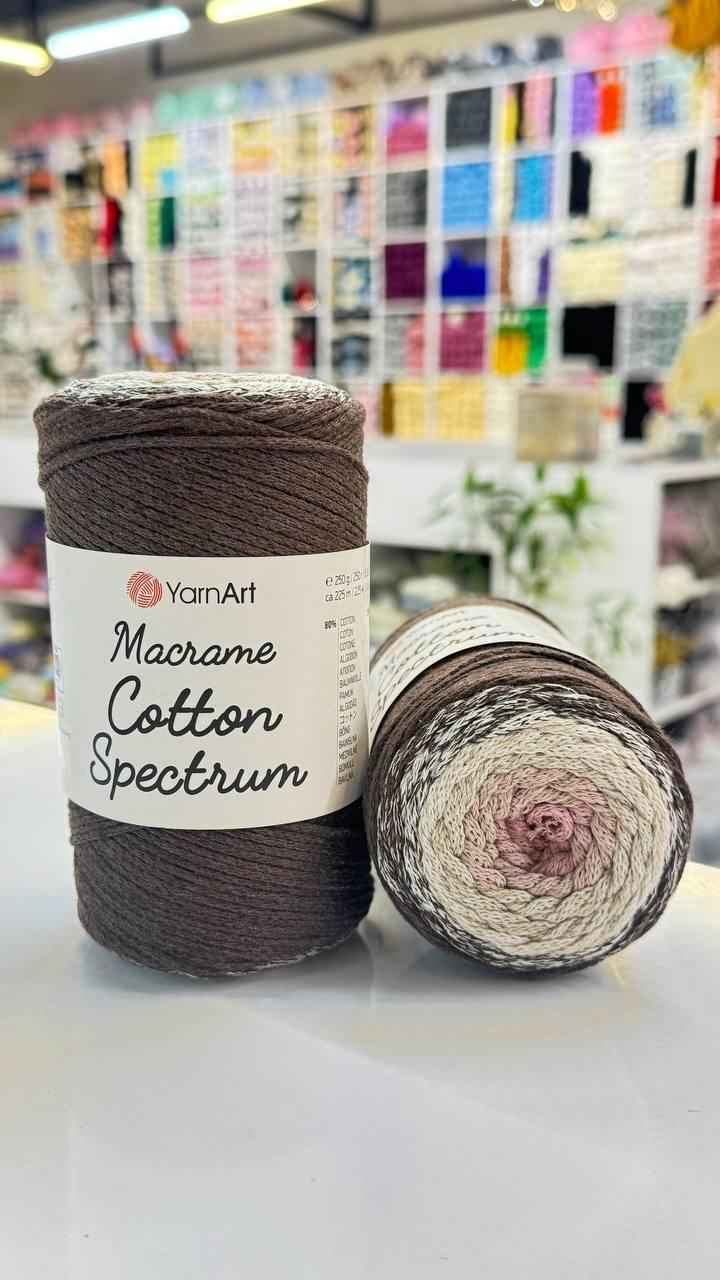 يارن ارت مكرمية قطن