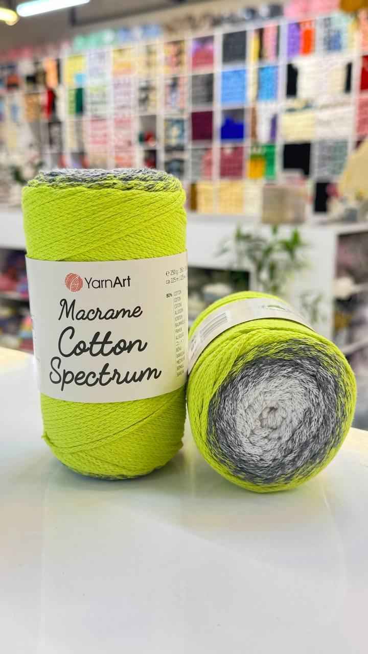 يارن ارت مكرمية قطن