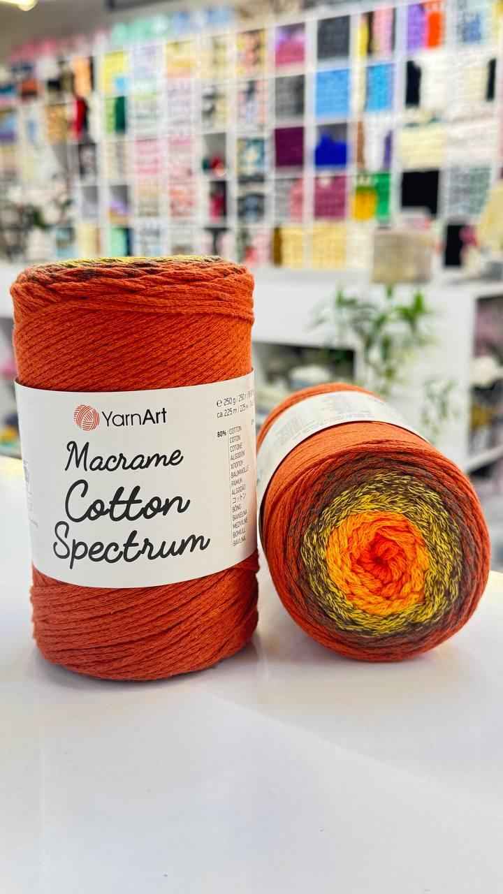 يارن ارت مكرمية قطن