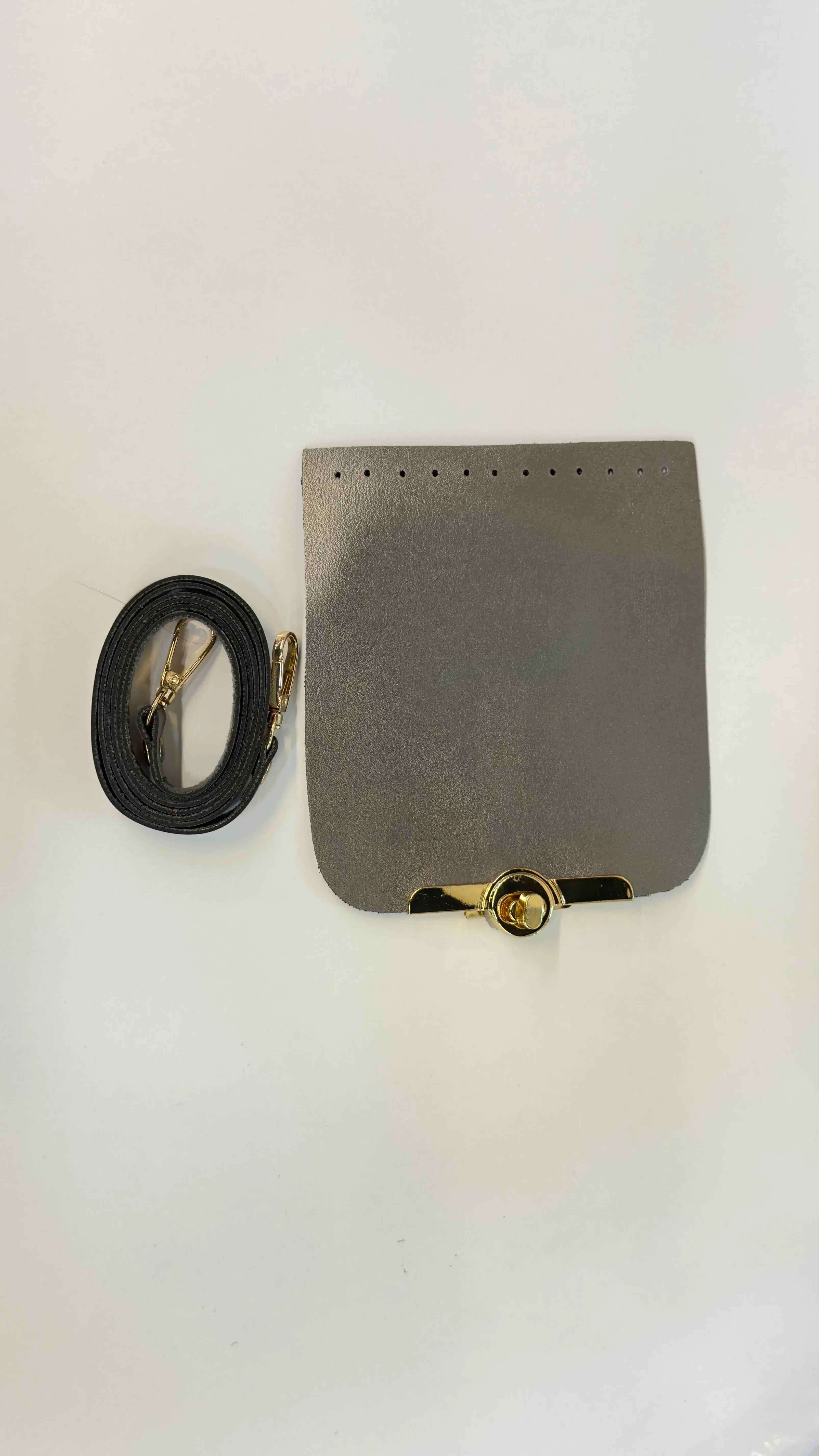 سيت حقيبة جلد