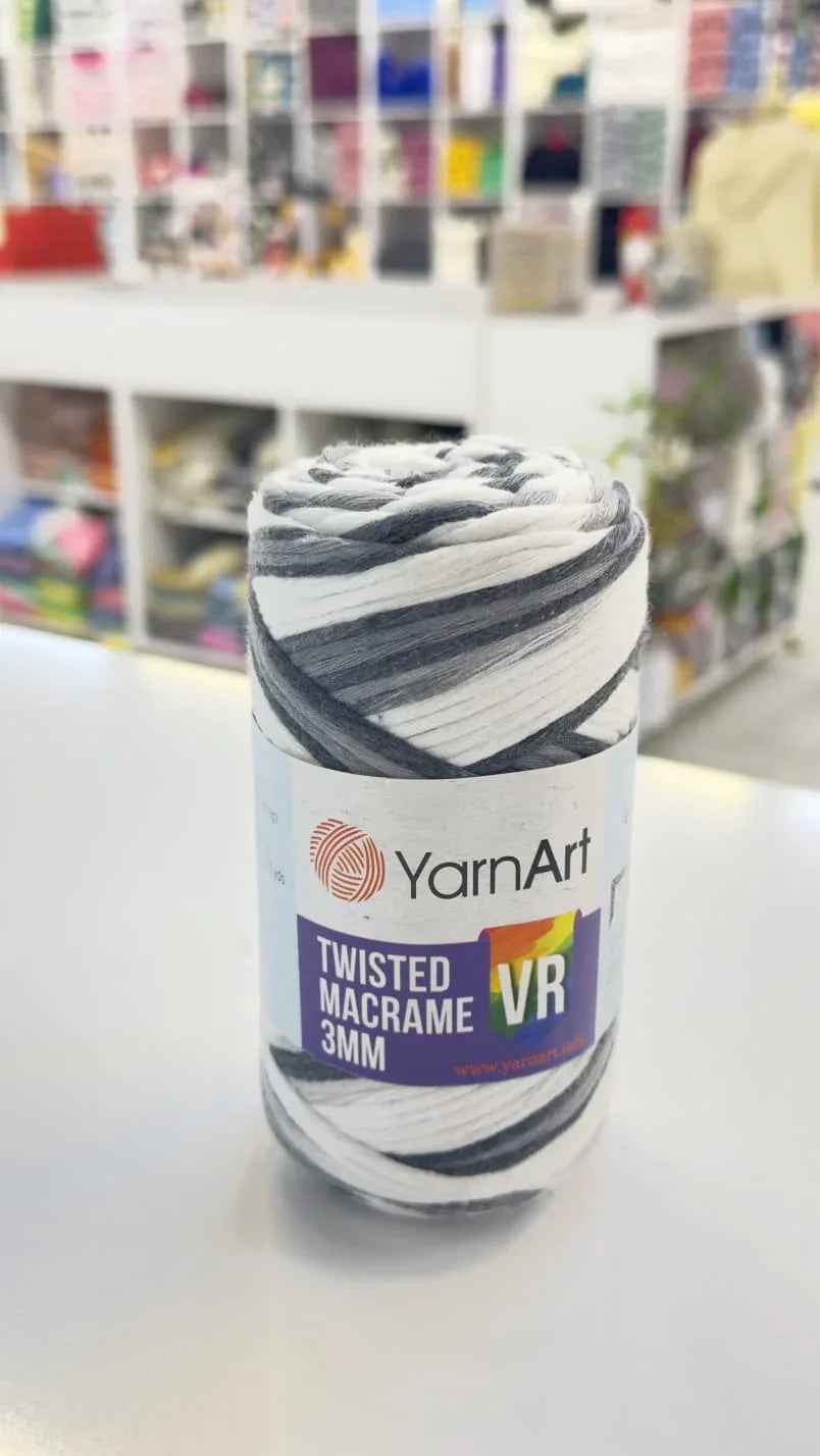 يارن آرت مكرمية تويستد 3 ملم