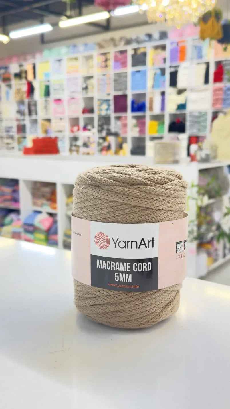 يارن آرت مكرمية كورد 5 ملم