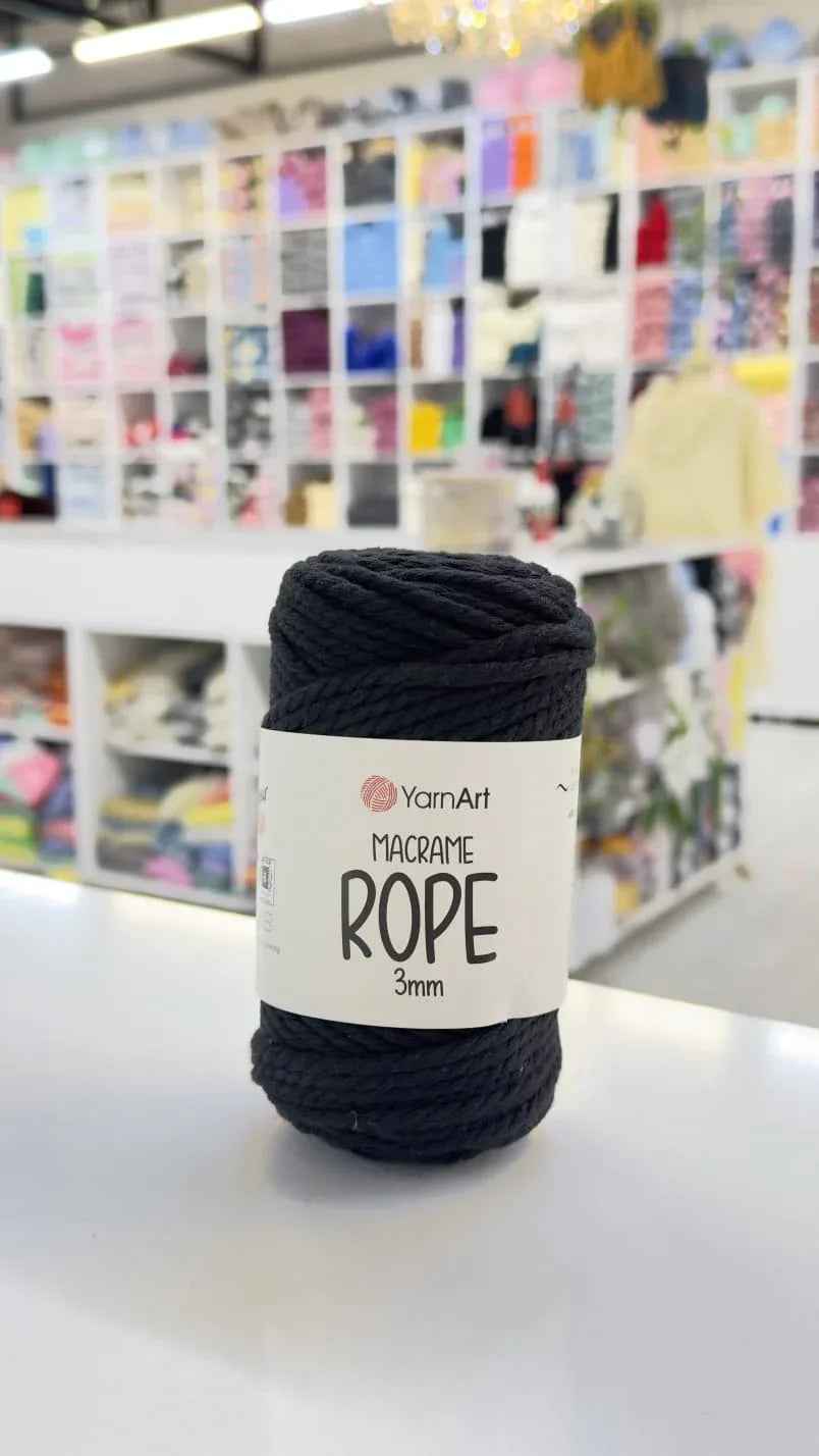 يارن آرت مكرمية روب 3 ملم