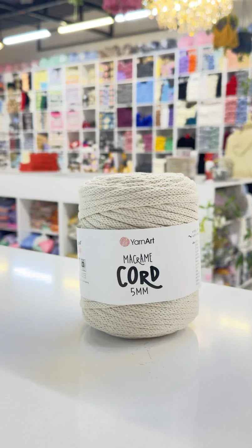 يارن آرت مكرمية كورد 5 ملم