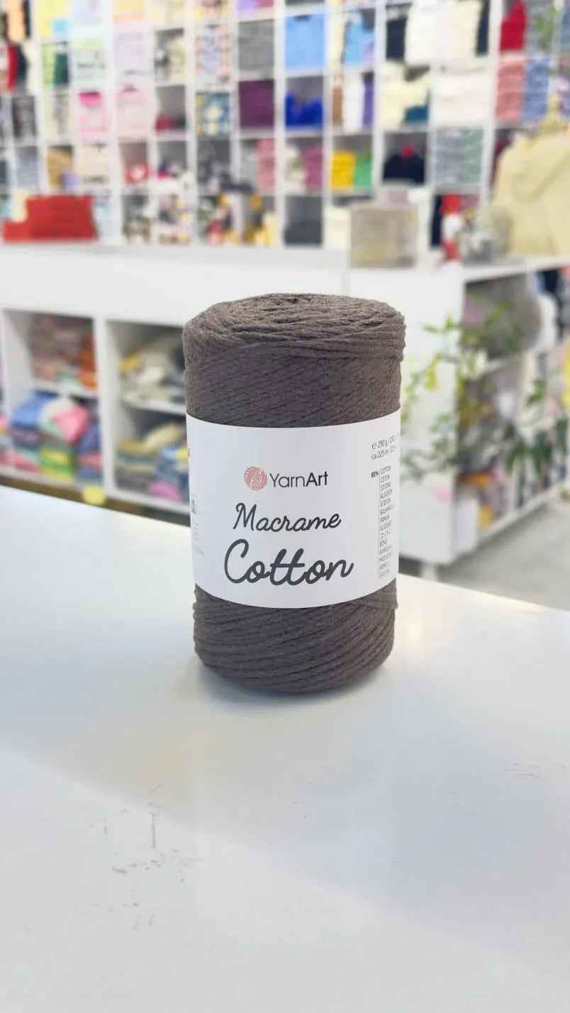 يارن آرت مكرمية قطن