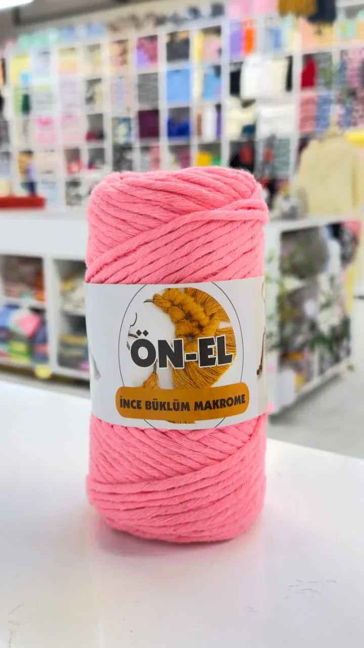 مكرمية حبل ريشة