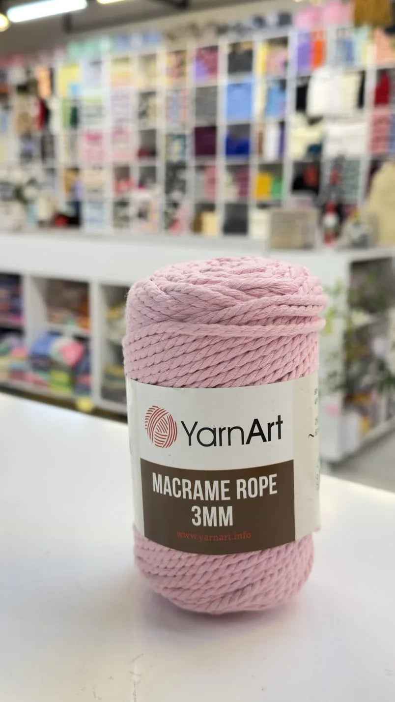 يارن آرت مكرمية روب 3 ملم