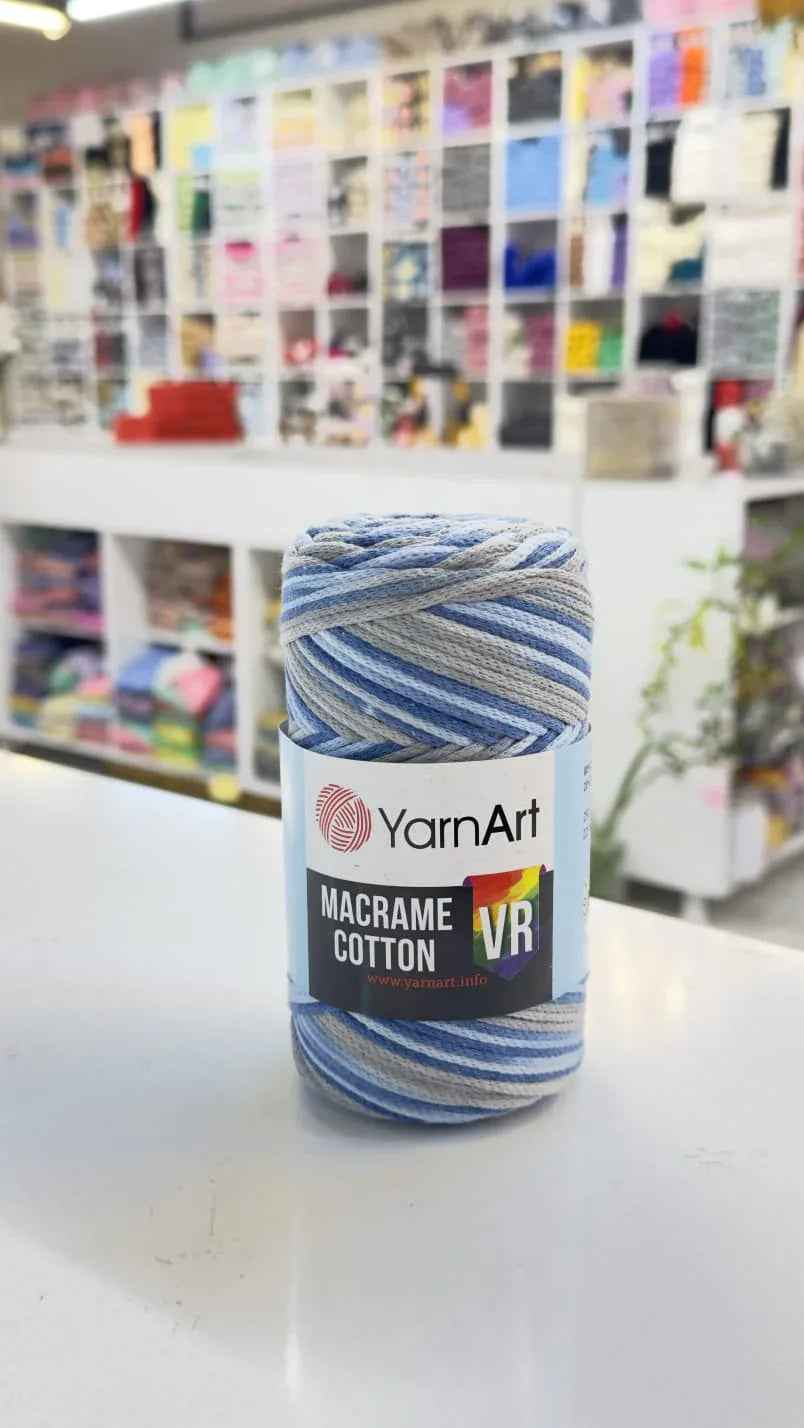 يارن آرت مكرمية قطن