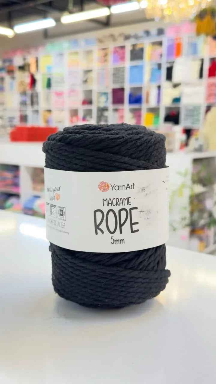 يارن آرت مكرمية روب 5 ملم